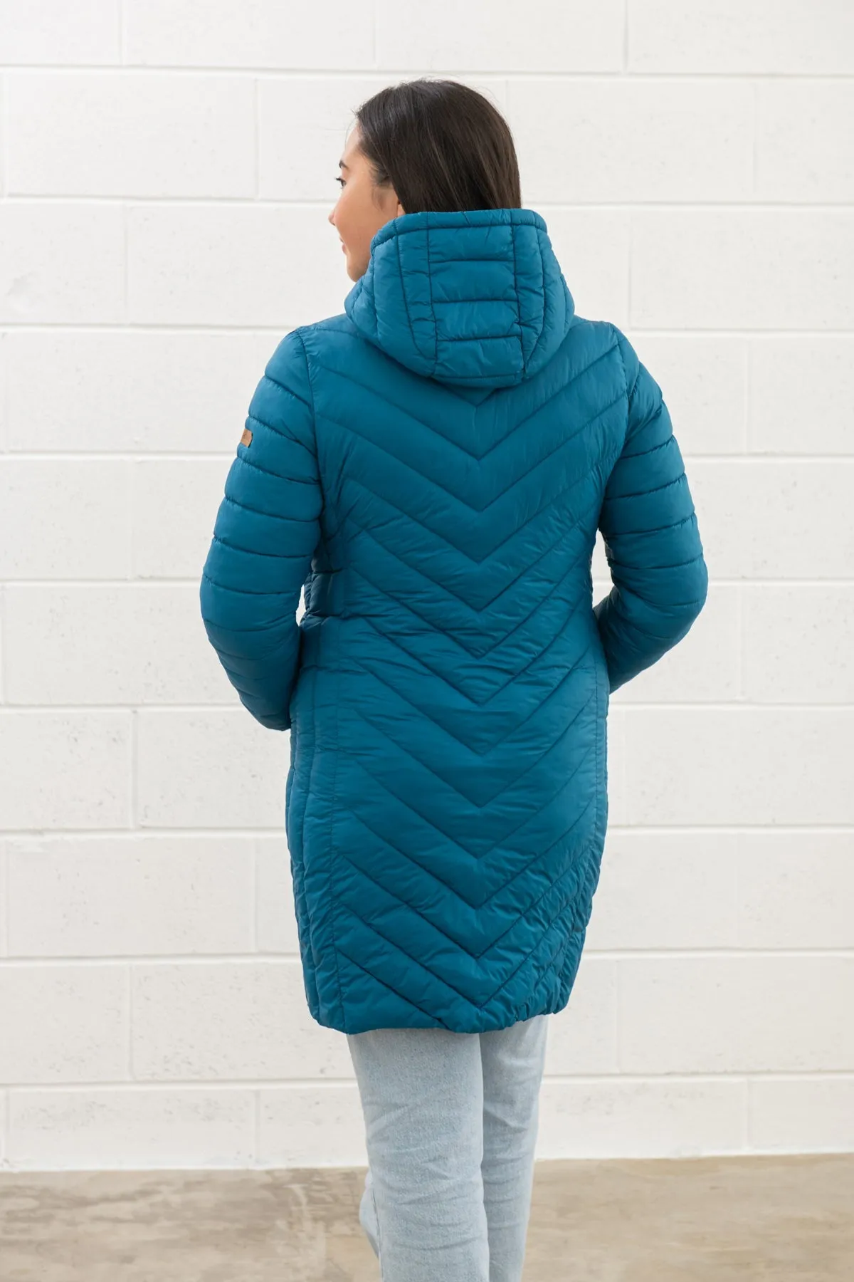 Laurel Coat - Teal