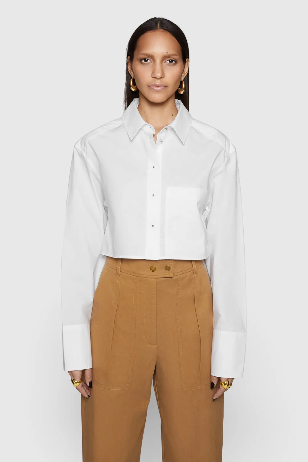 Layne Cropped Shirt