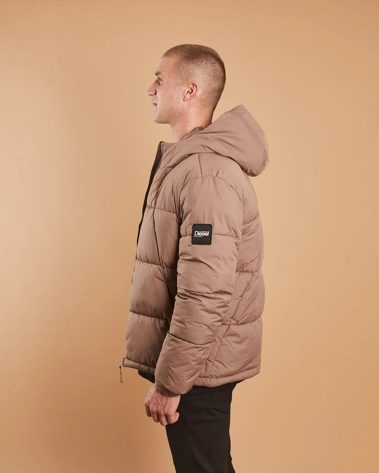 Legend Puffer Jacket Nutmeg Brown