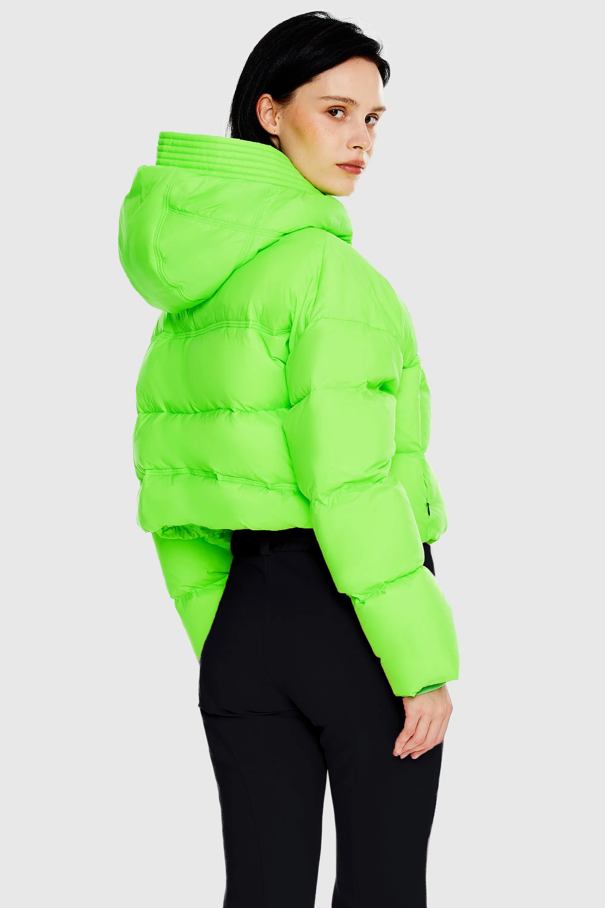 Lightweight Cropped Puffer Jacket