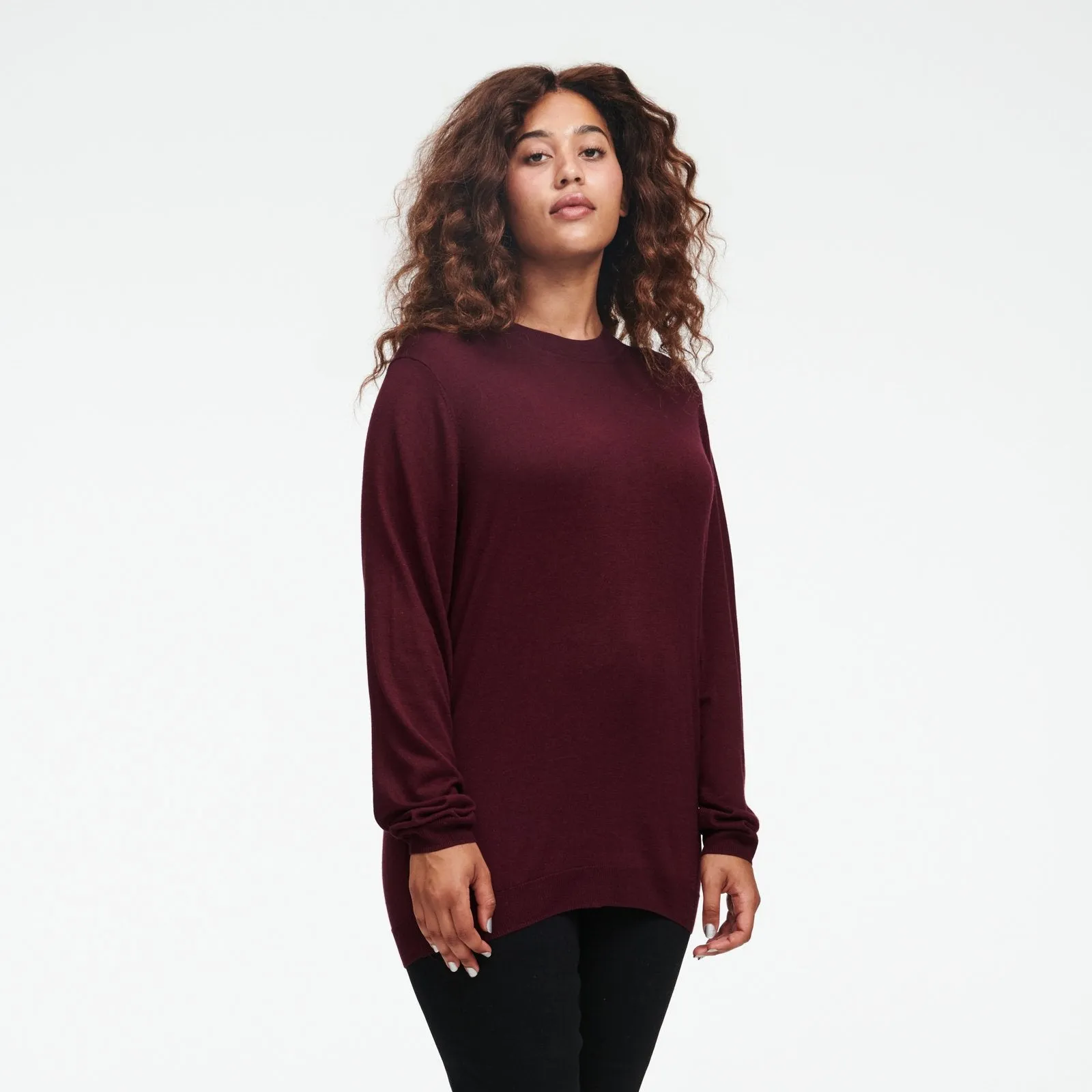 Lightweight Mockneck Sweater