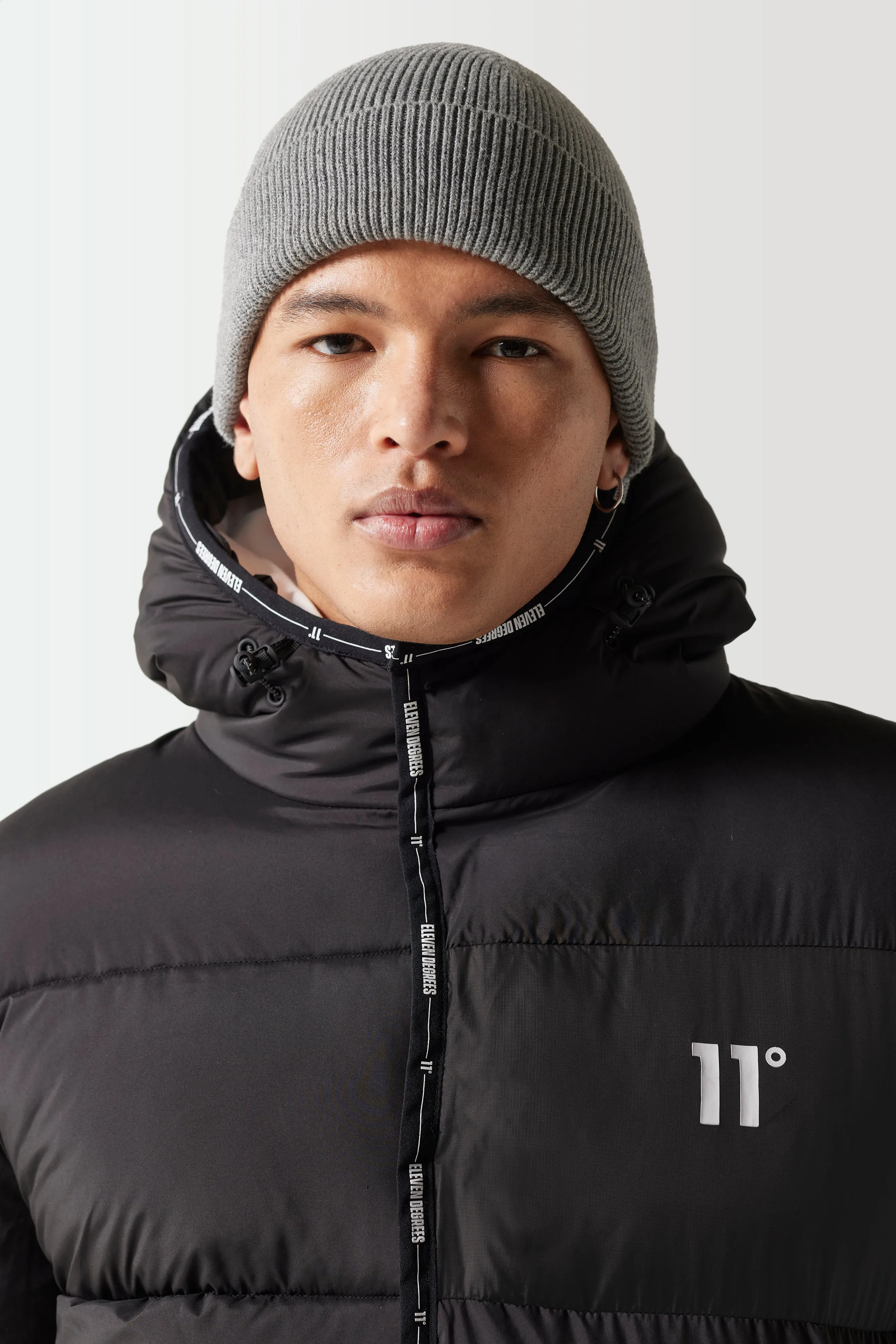 Micro Puffer Jacket - Black