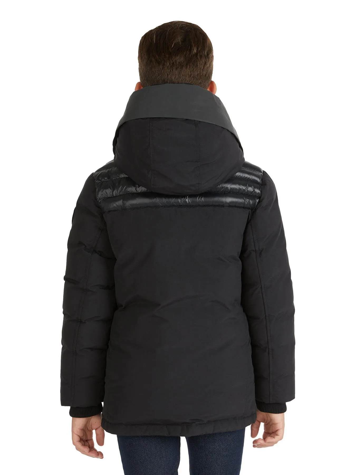 Mikkel Boys' Mixed-Media Parka