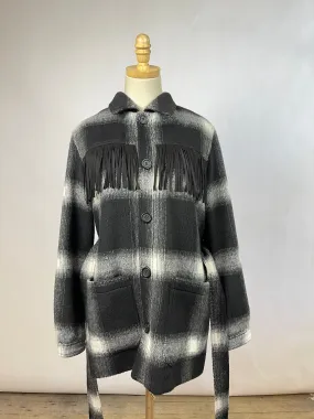 Mother Buffalo Check Coat (S)