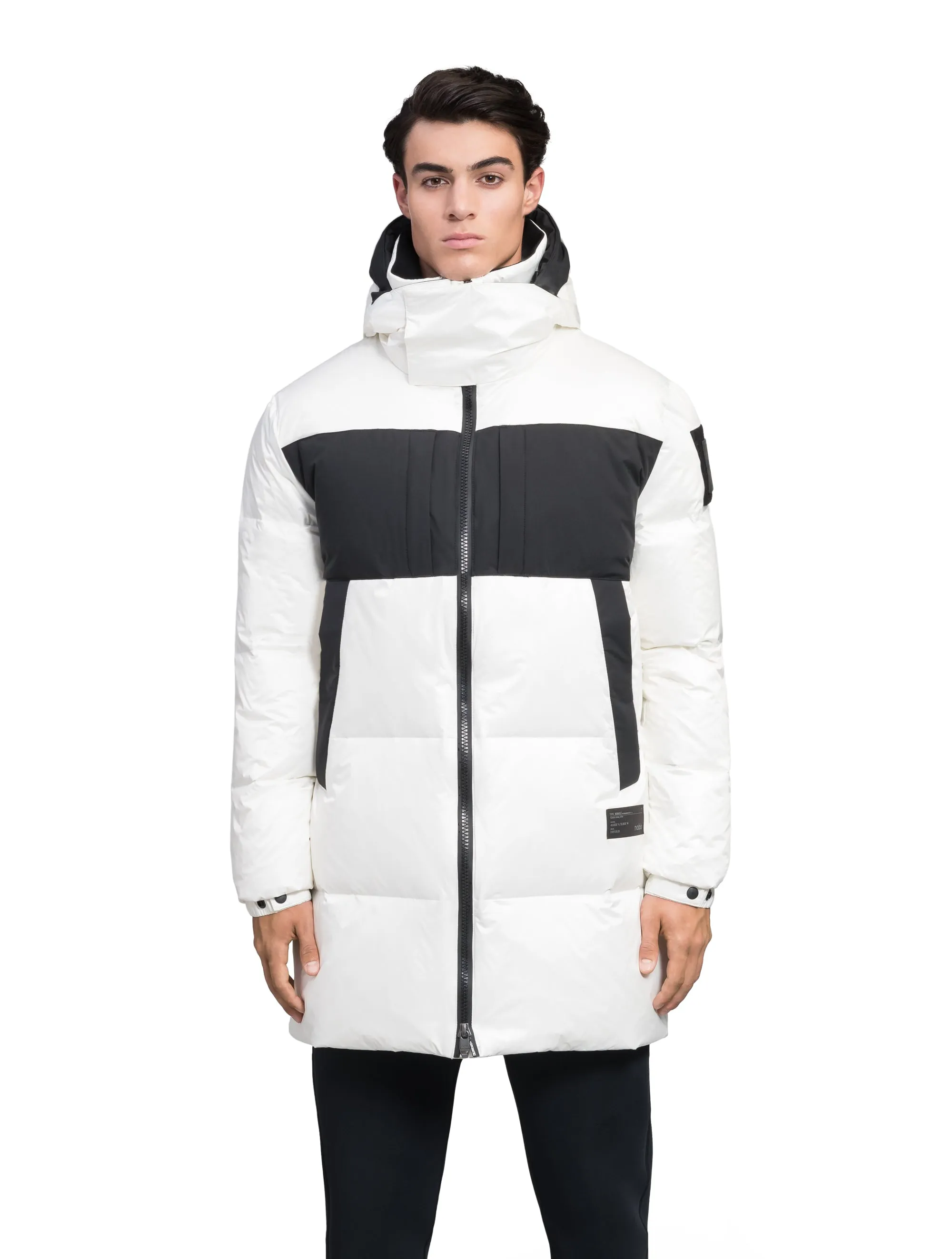 Neelix Men's Long Puffer Jacket