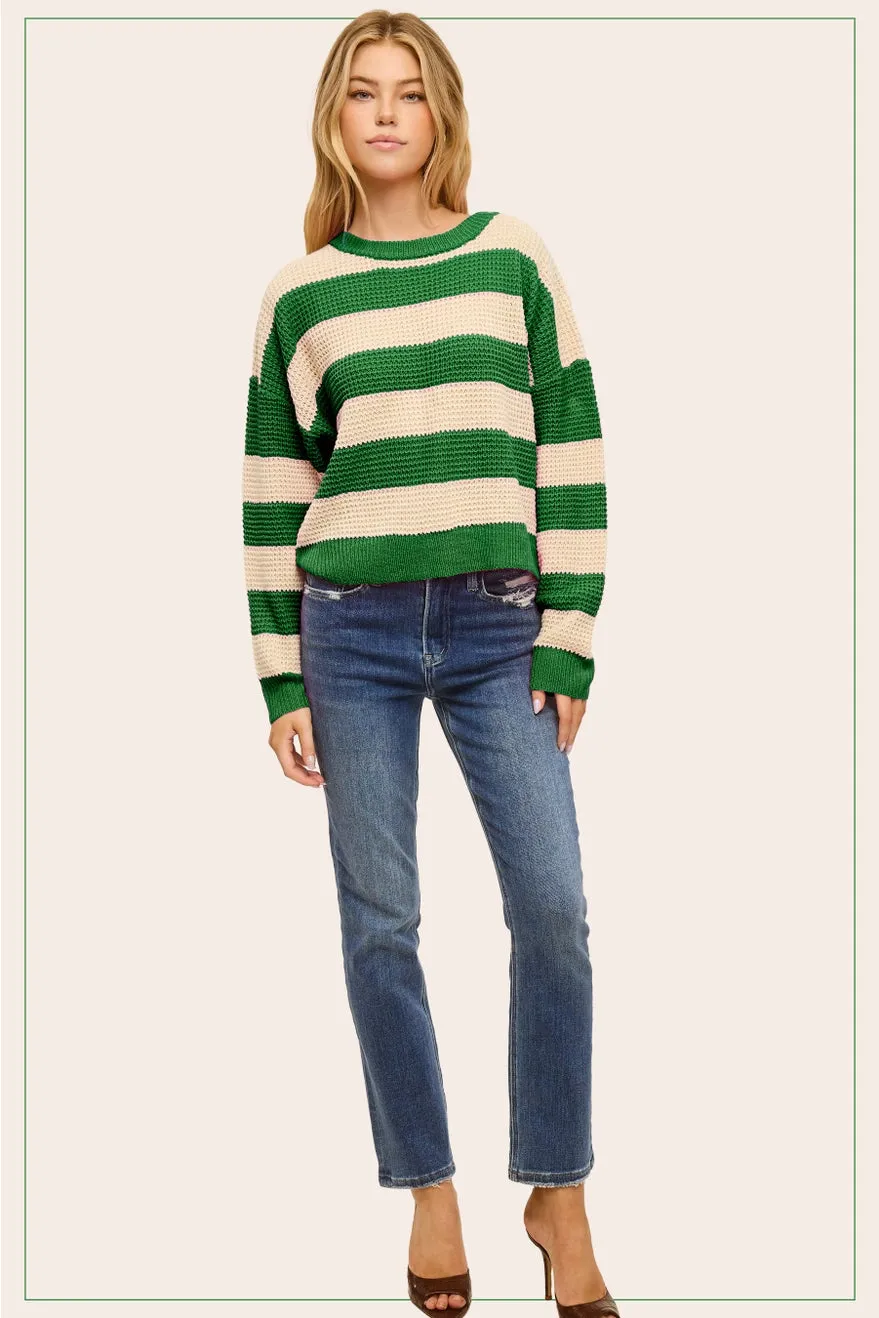 NIKKY STRIPE SWEATER