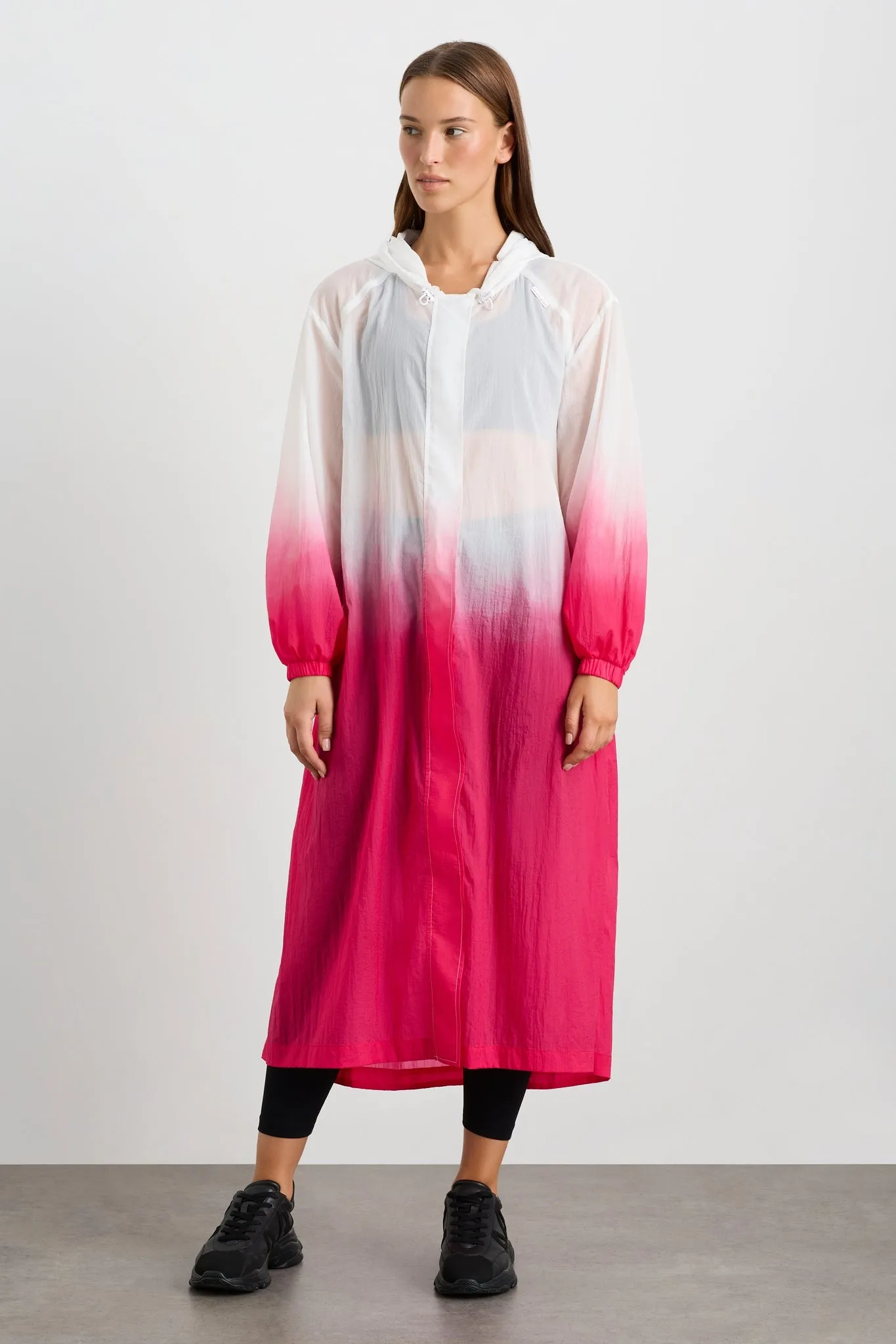 Ombre Hooded Trench 783