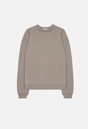 Oversized Crewneck Pullover / Dust