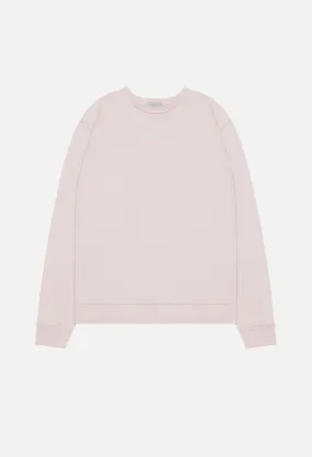 Oversized Crewneck Pullover / Pink