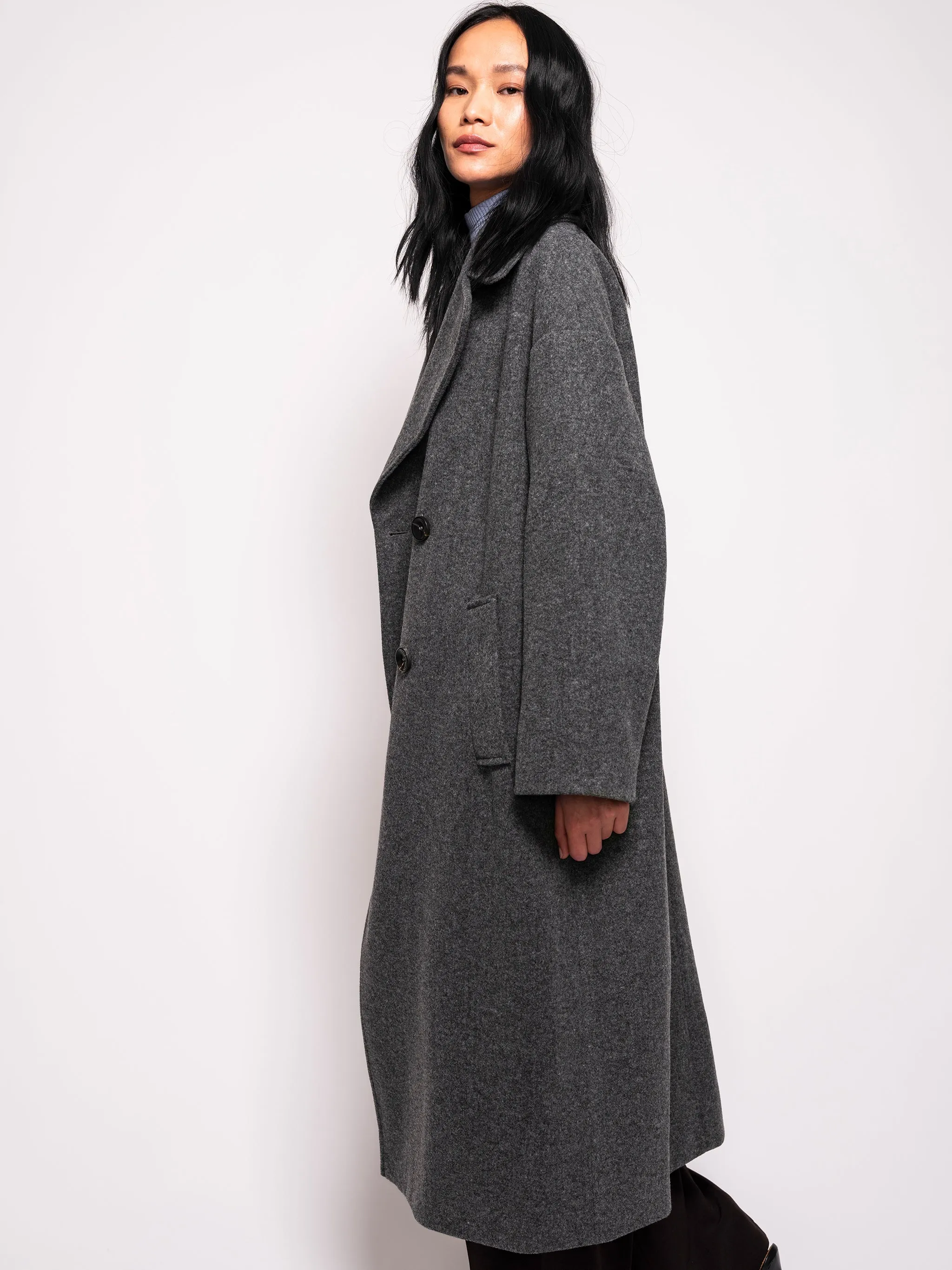 Oversized Wool Coat