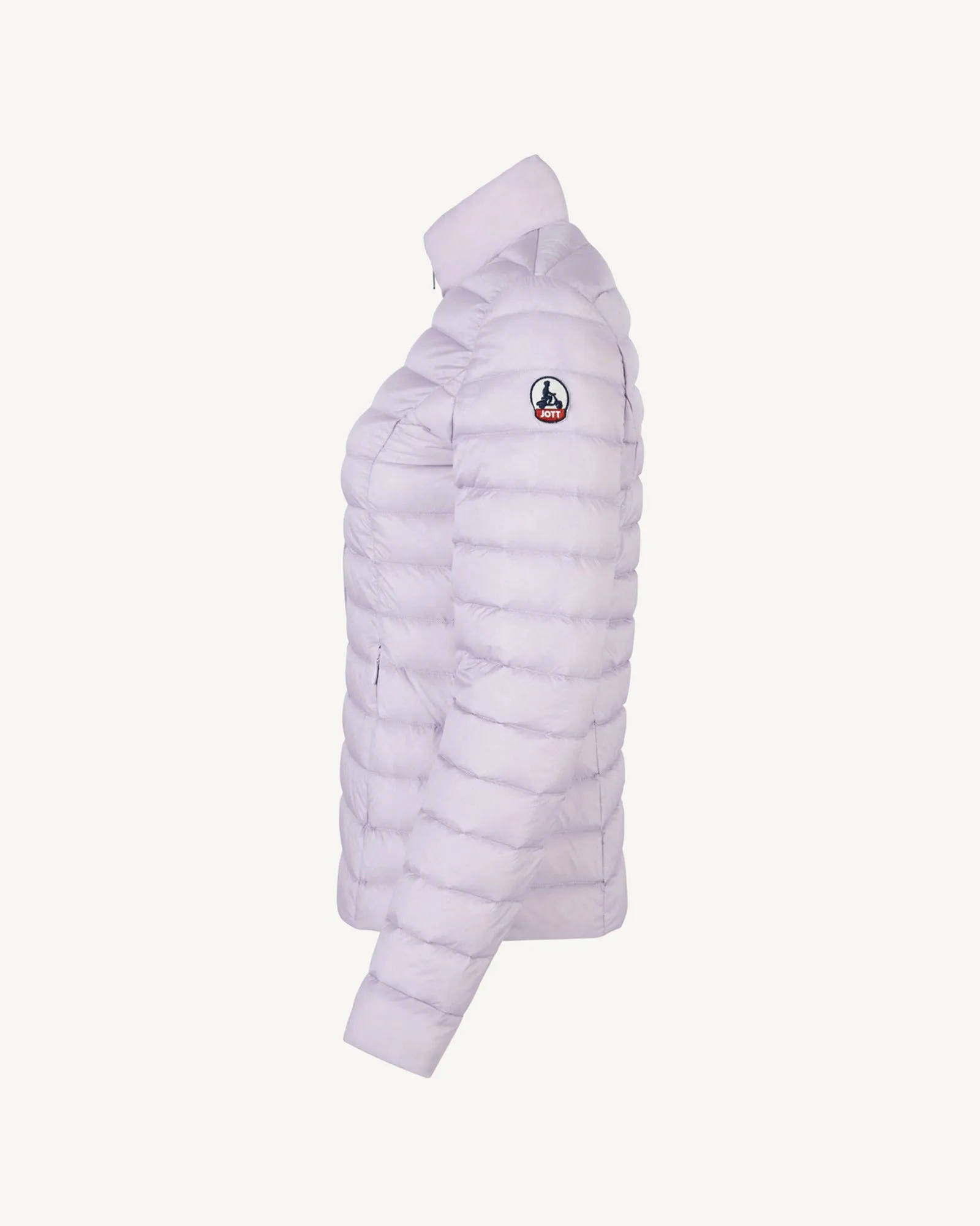 Pale purple Cha lightweight puffer jacket