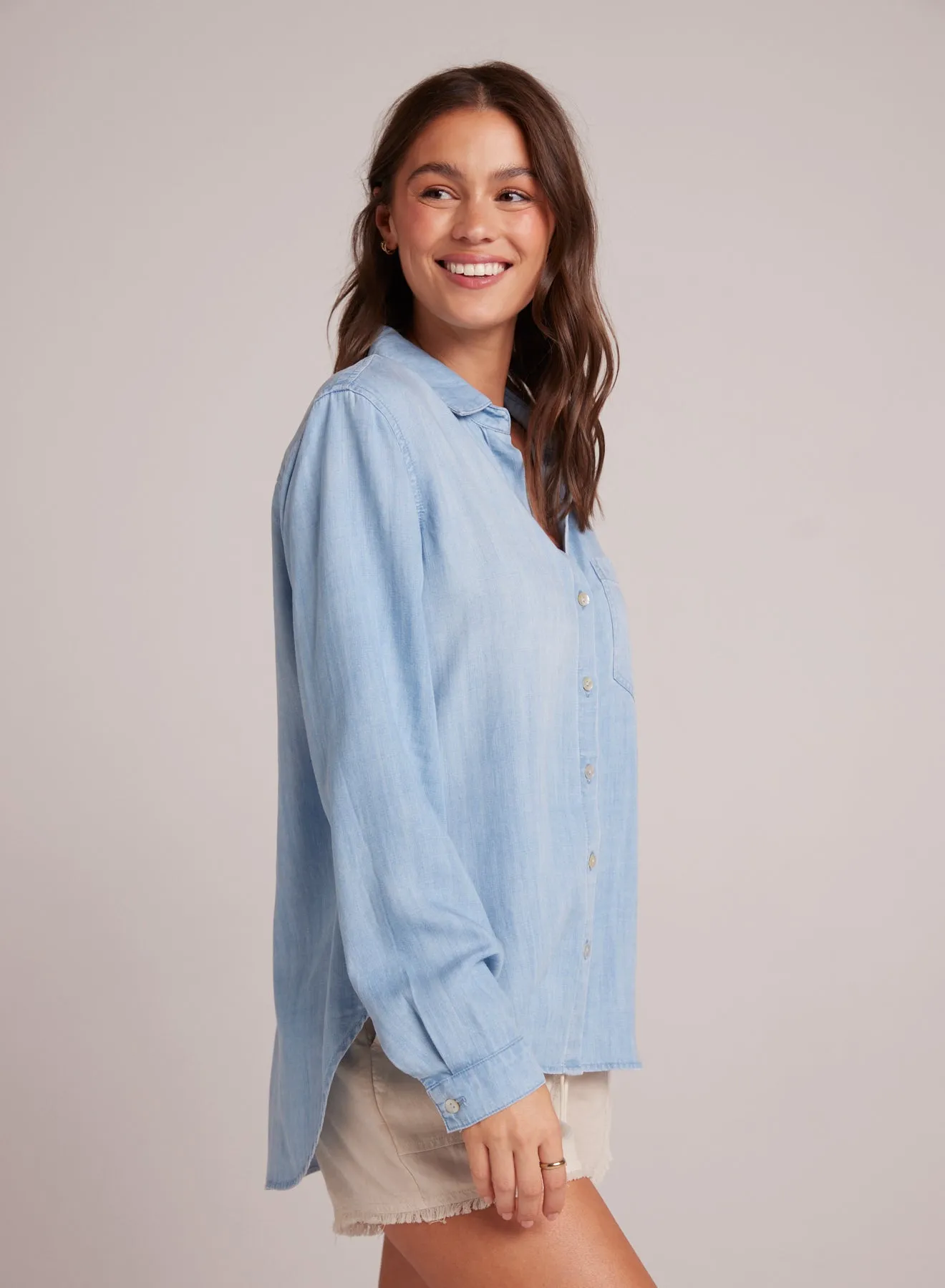 Pocket Button Down - Caribbean Wash