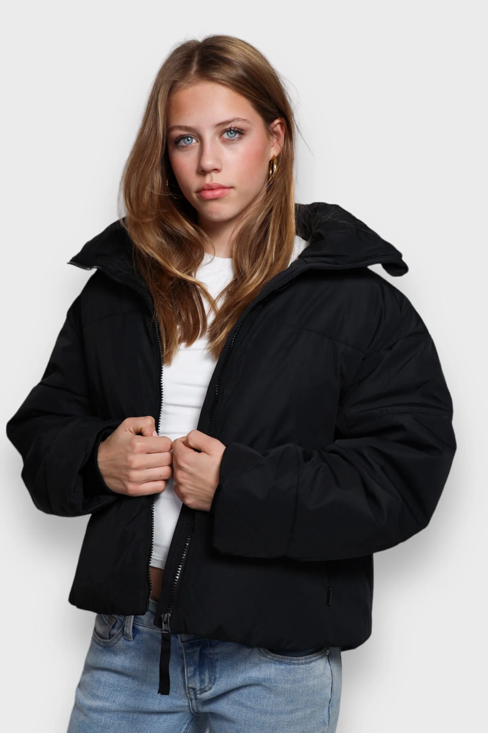 “Puffer” jacket black