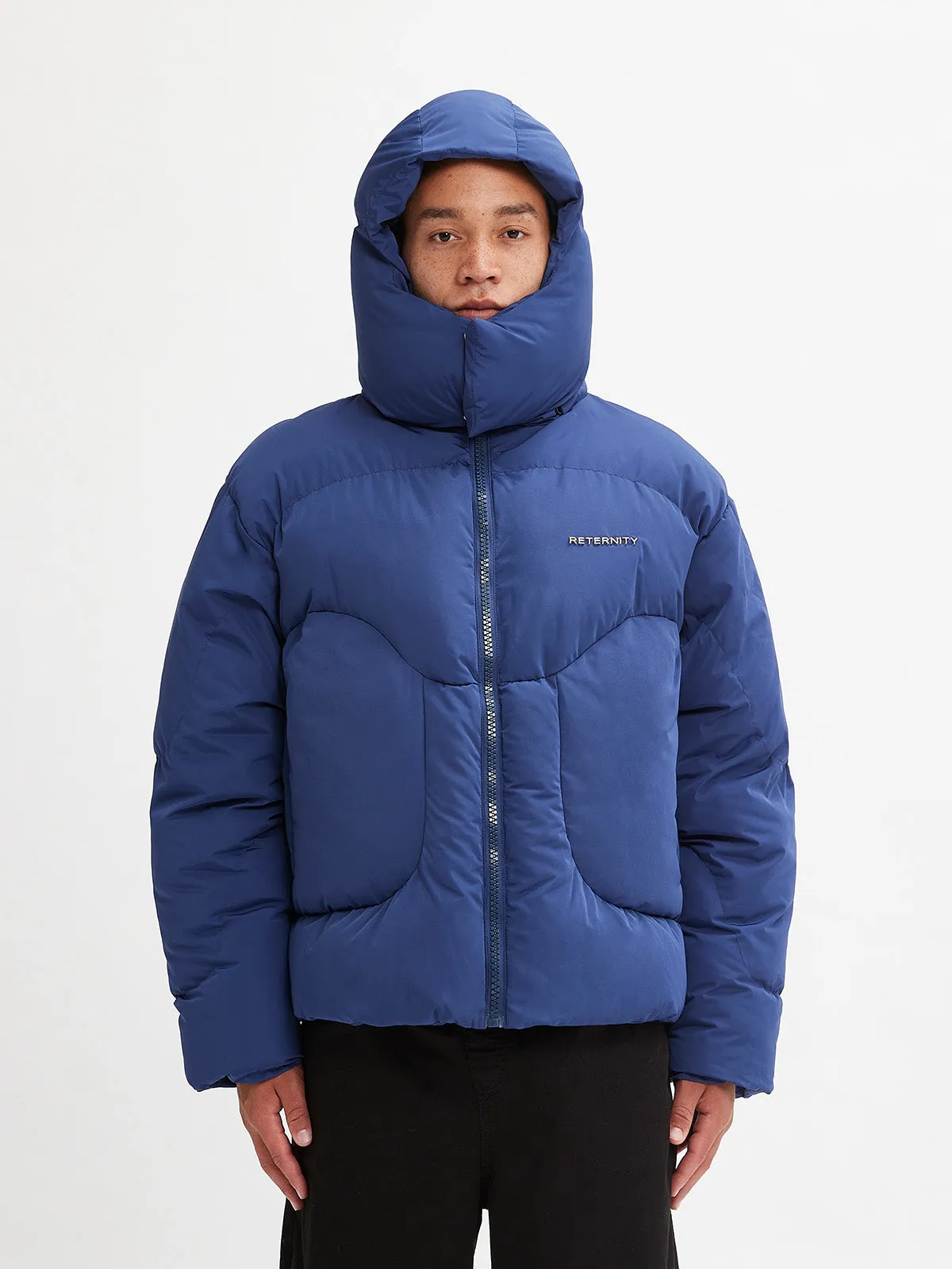 PUFFER JACKET - DARKBLUE