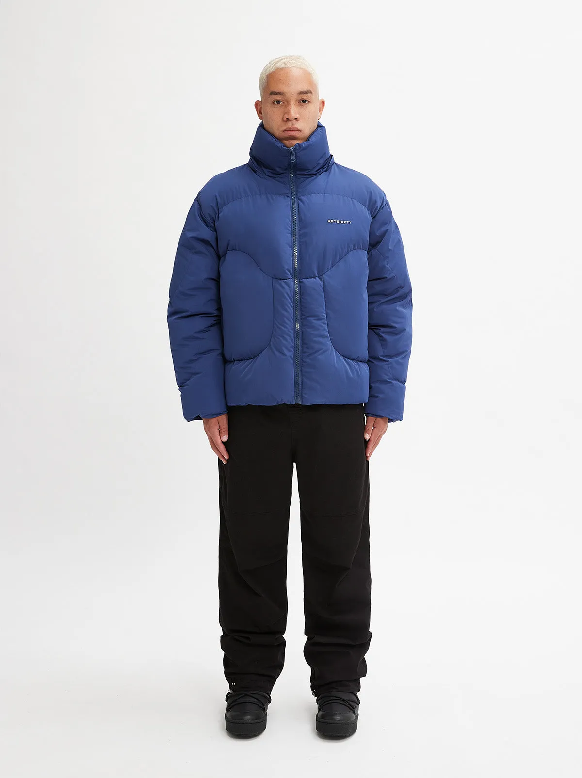 PUFFER JACKET - DARKBLUE