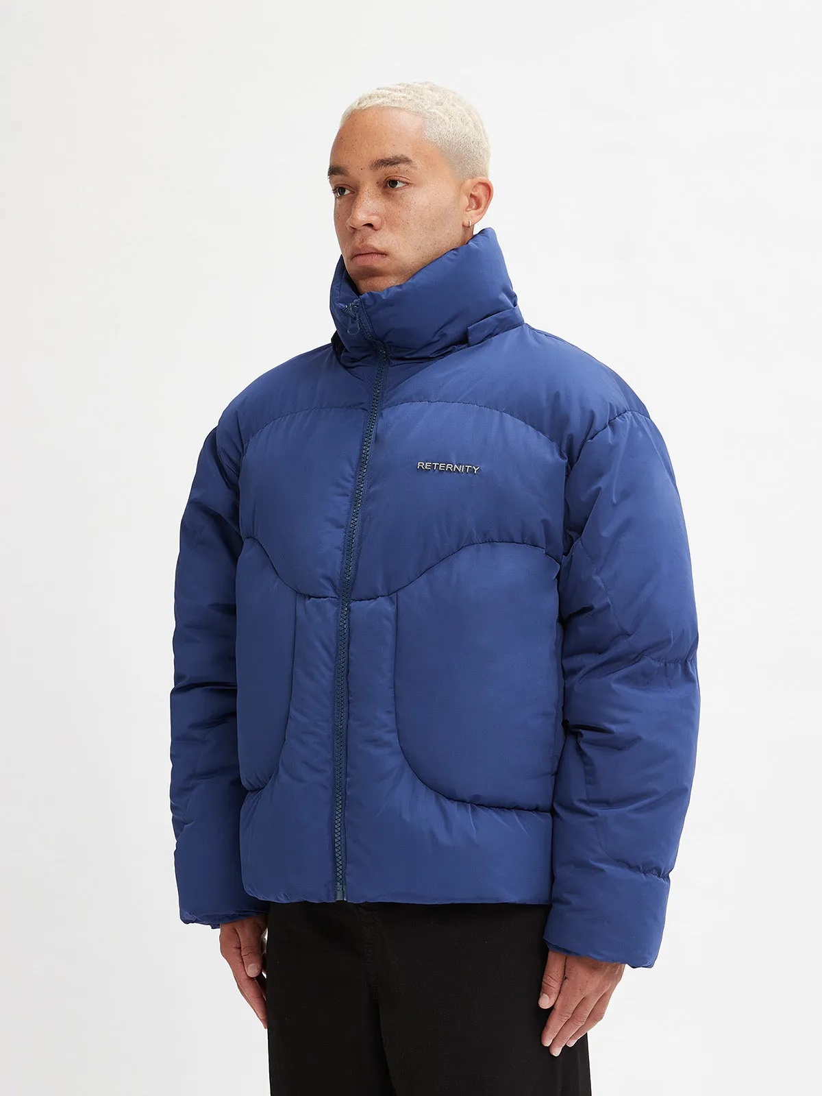 PUFFER JACKET - DARKBLUE