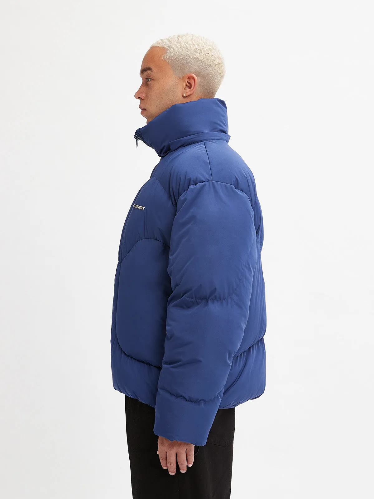 PUFFER JACKET - DARKBLUE