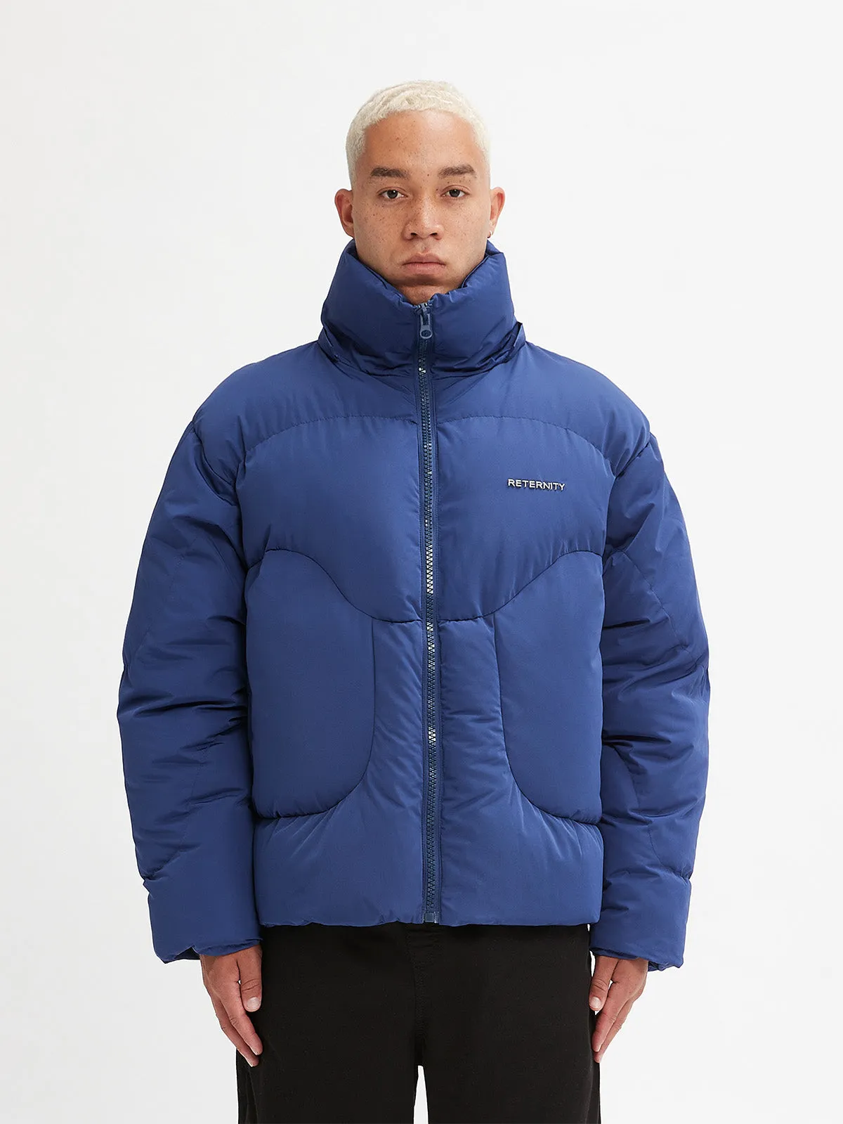 PUFFER JACKET - DARKBLUE