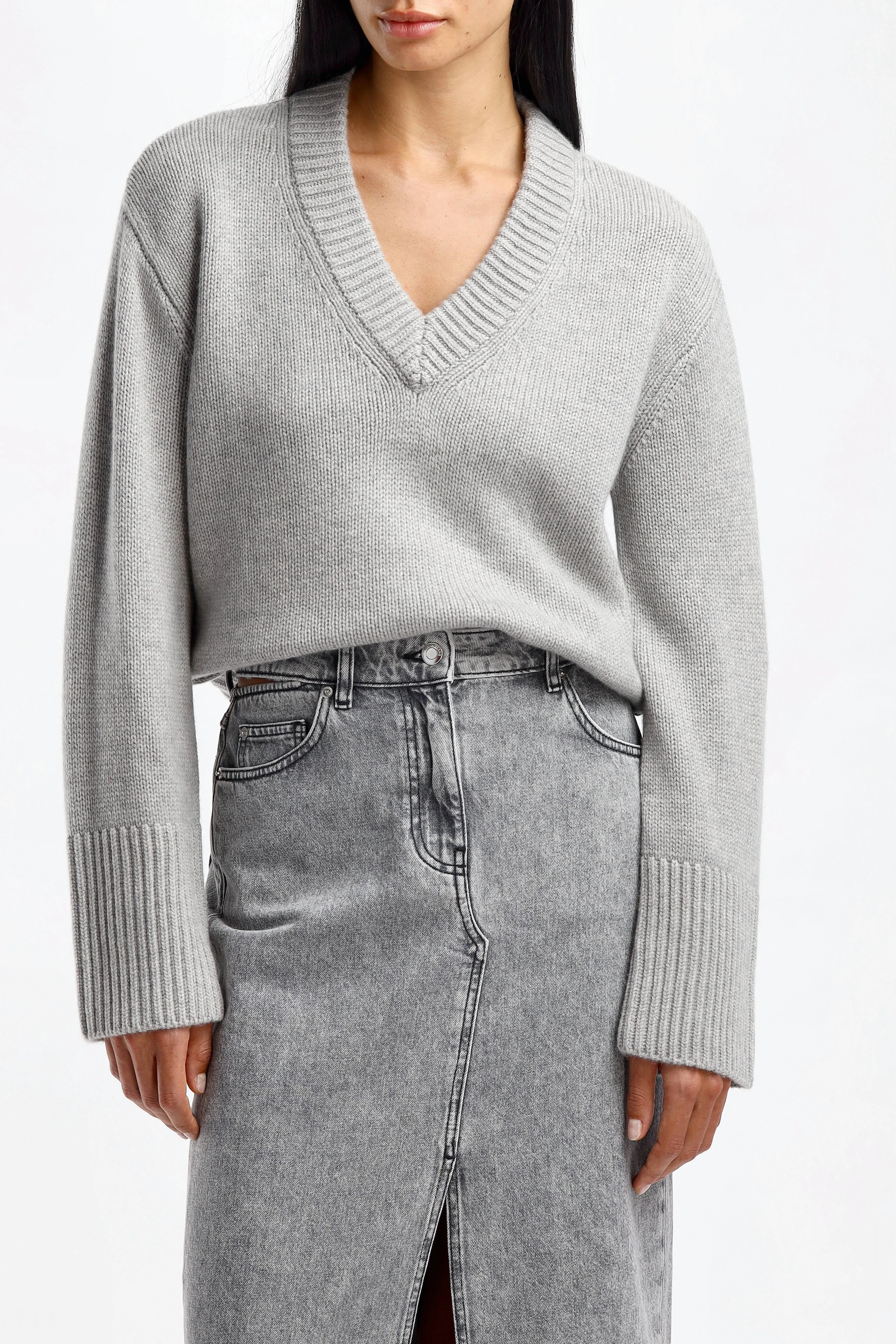 Pullover Aletta in Dove Grey