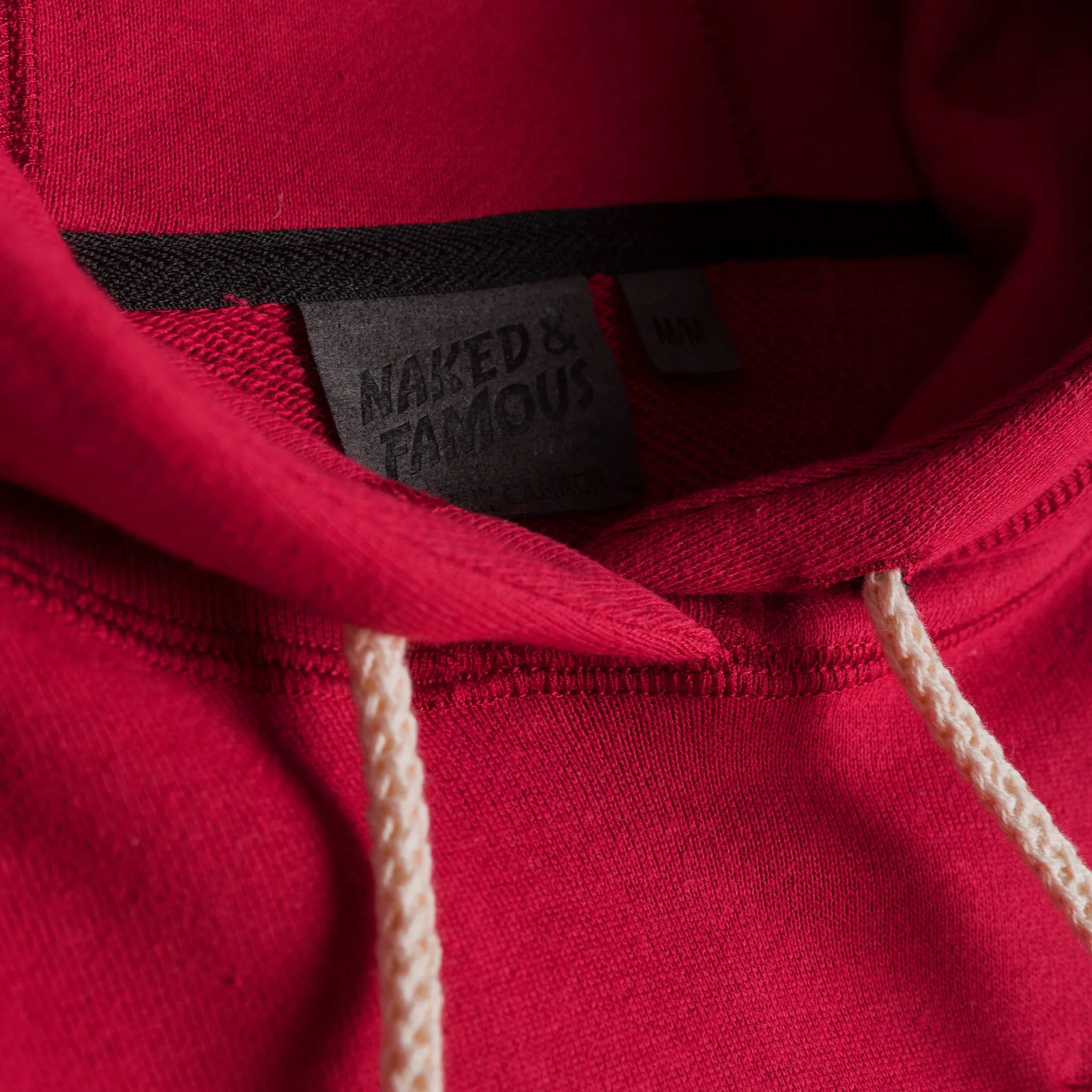 Pullover Hoodie - Heavyweight Terry - Red