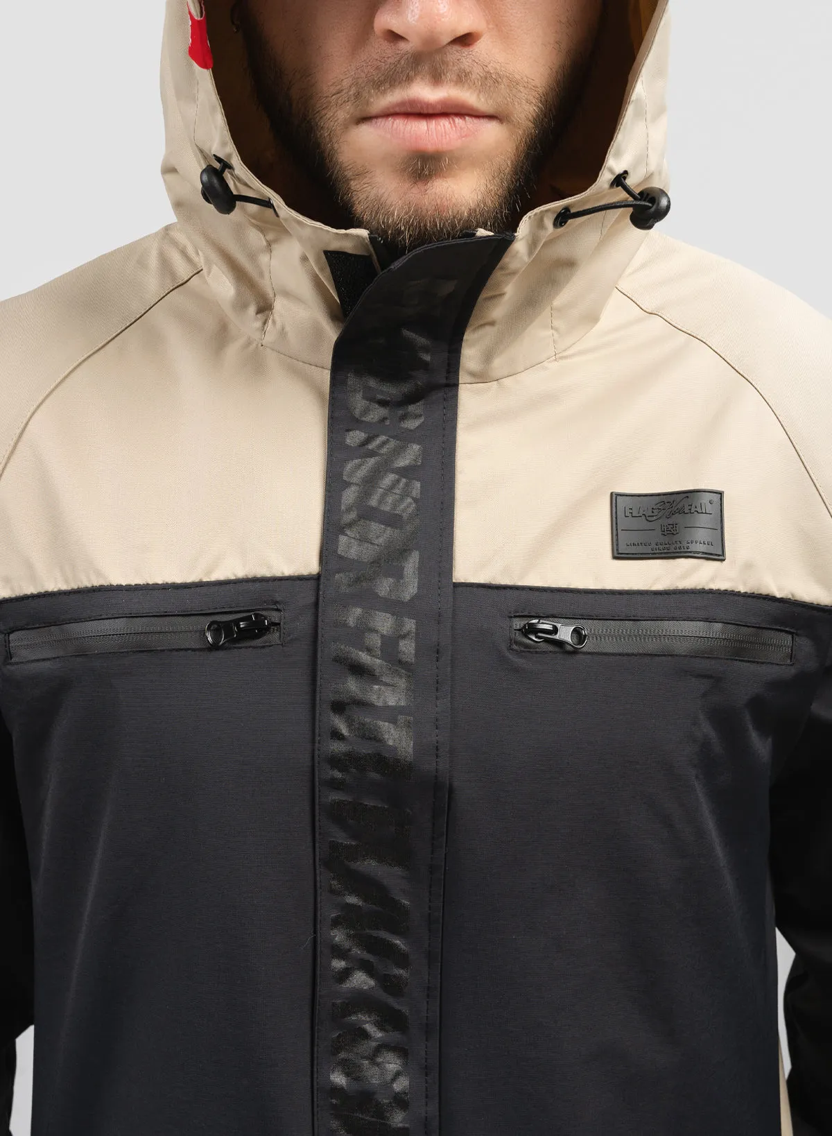 RAIN JACKET - TAN