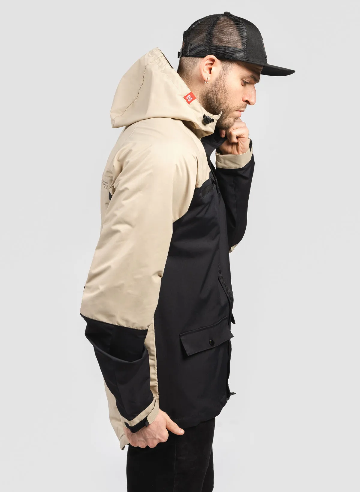 RAIN JACKET - TAN