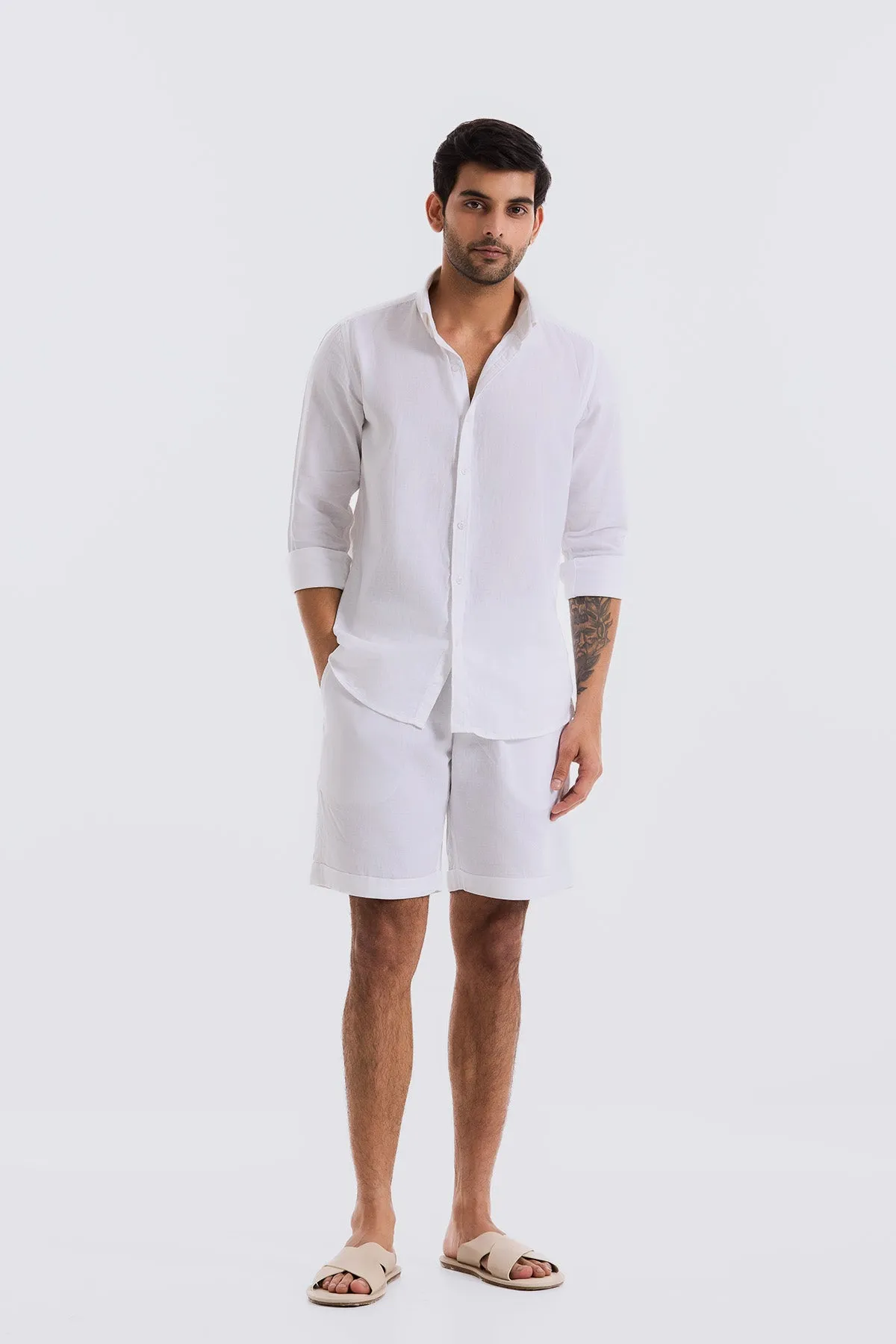 Relax White Shirt