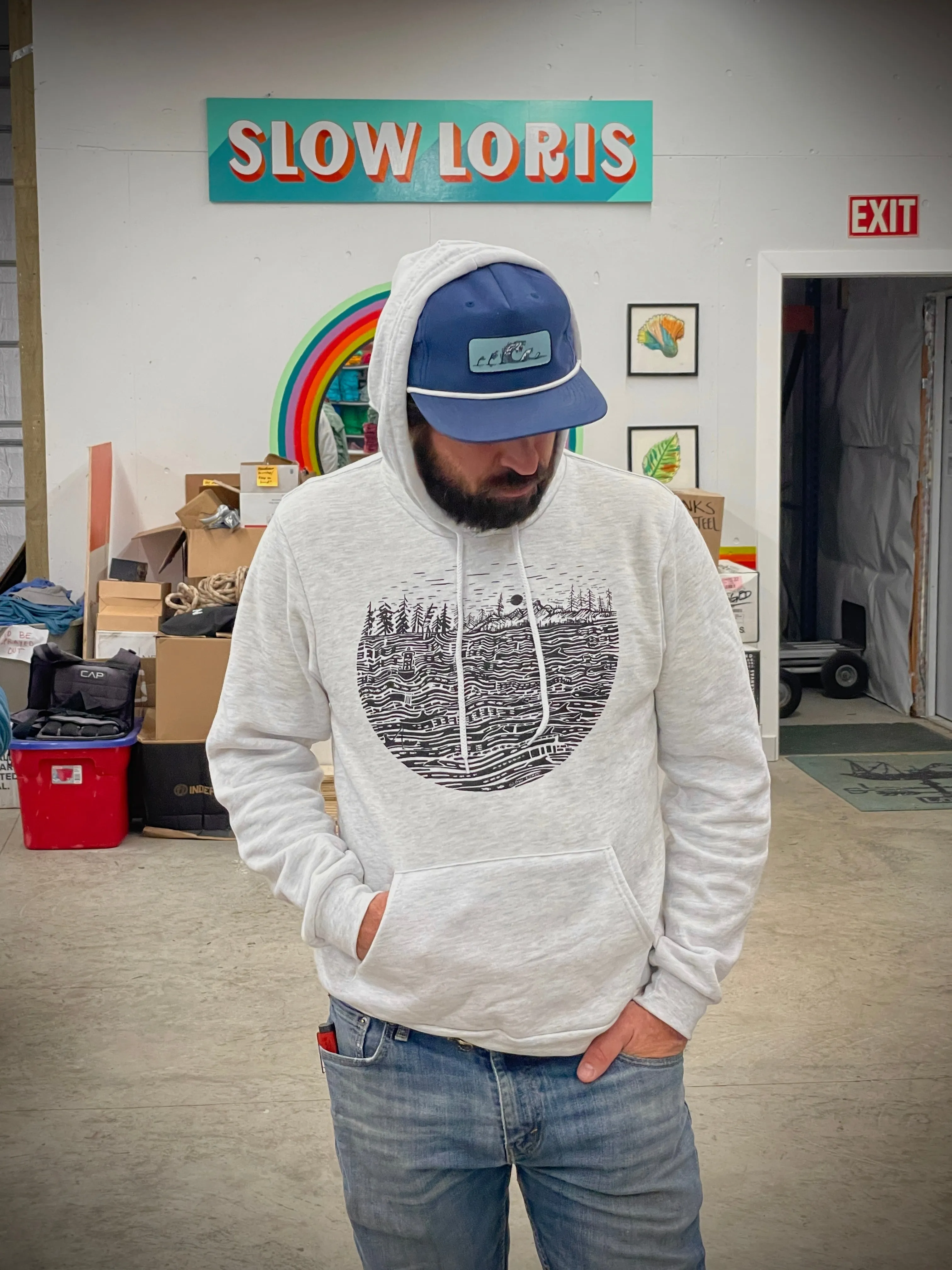 Salish Sea Pullover Hoodie