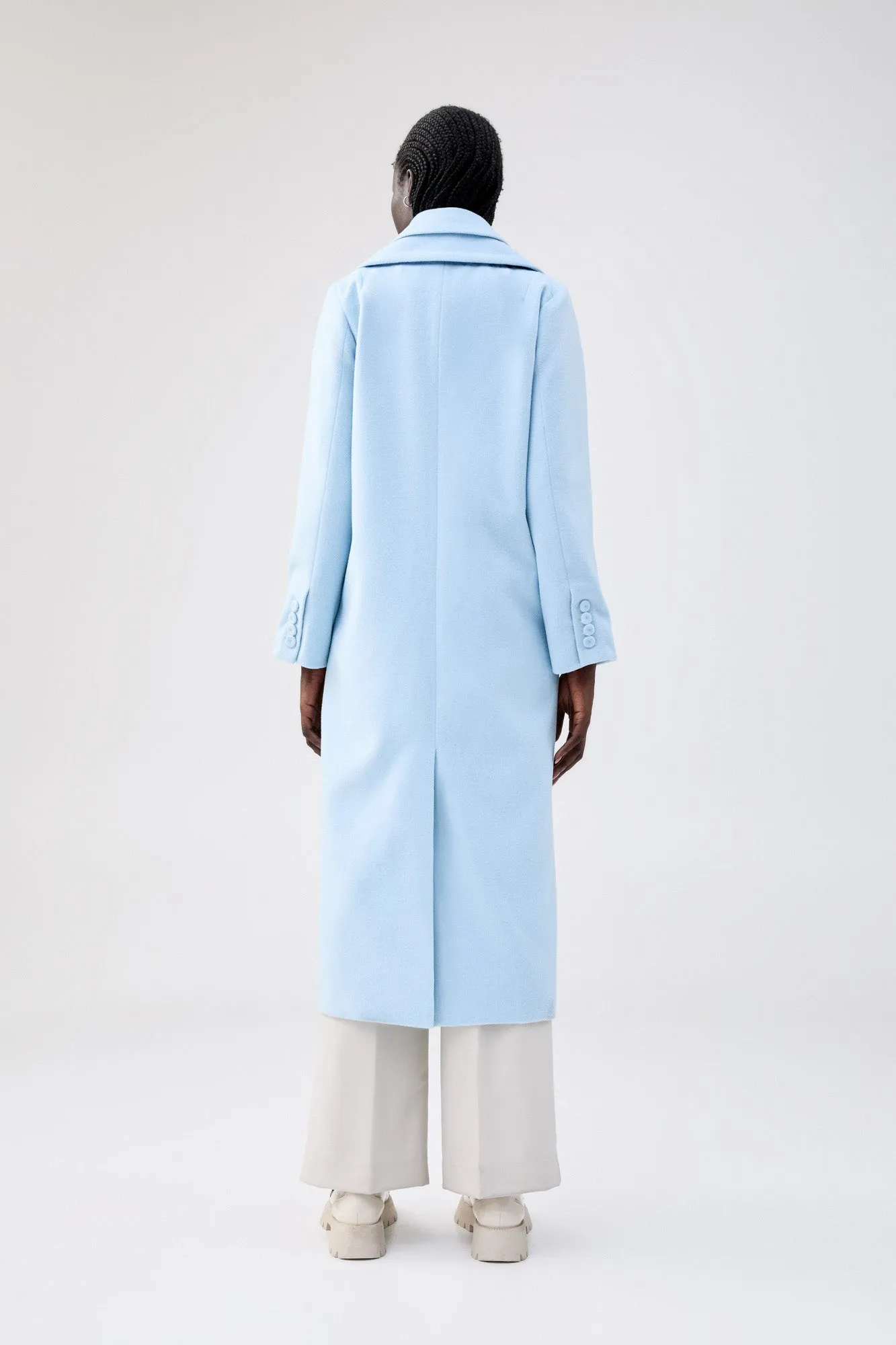 Sardinia Coat in Blue Moon