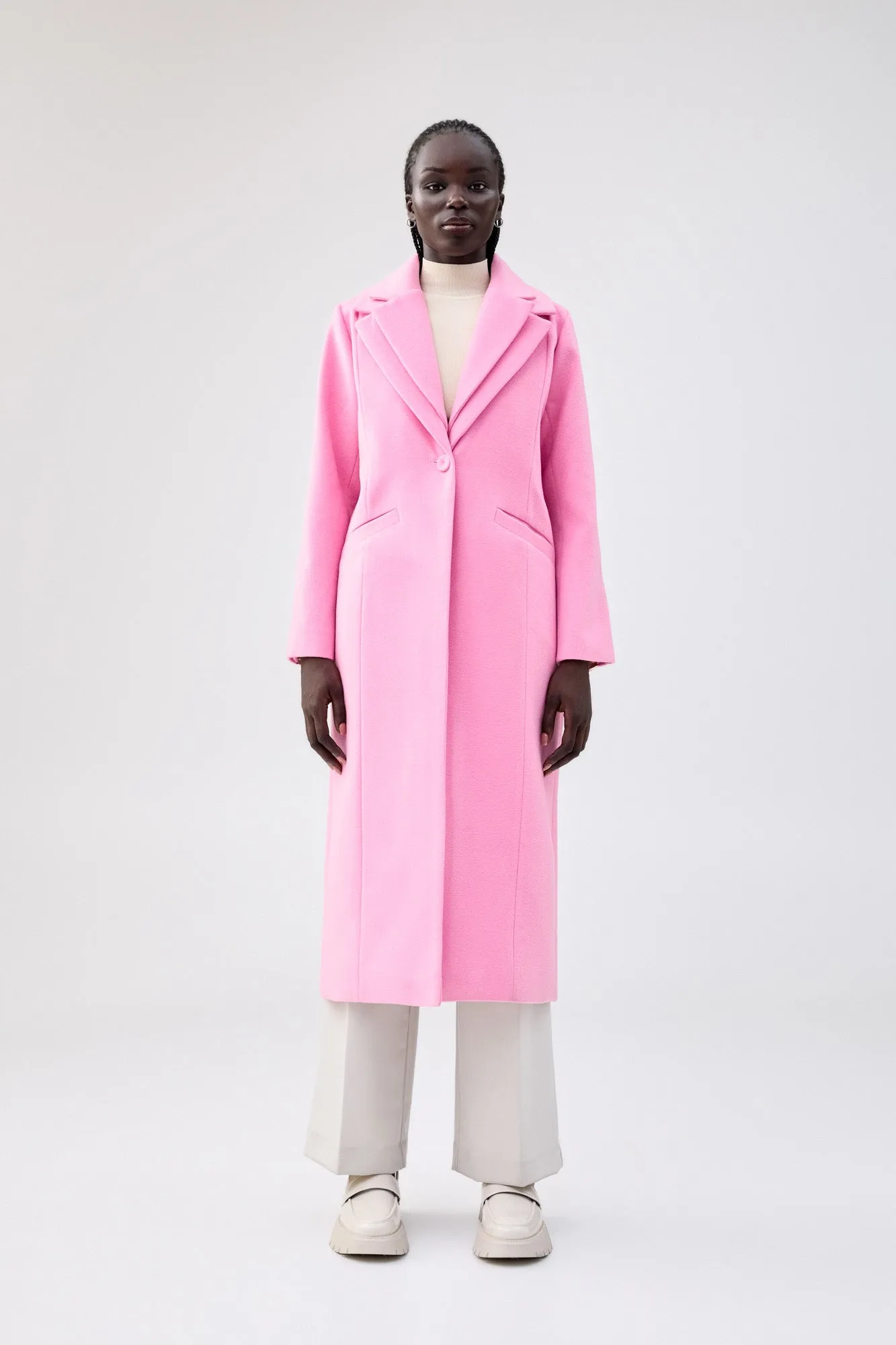 Sardinia Coat in Cactus Pear