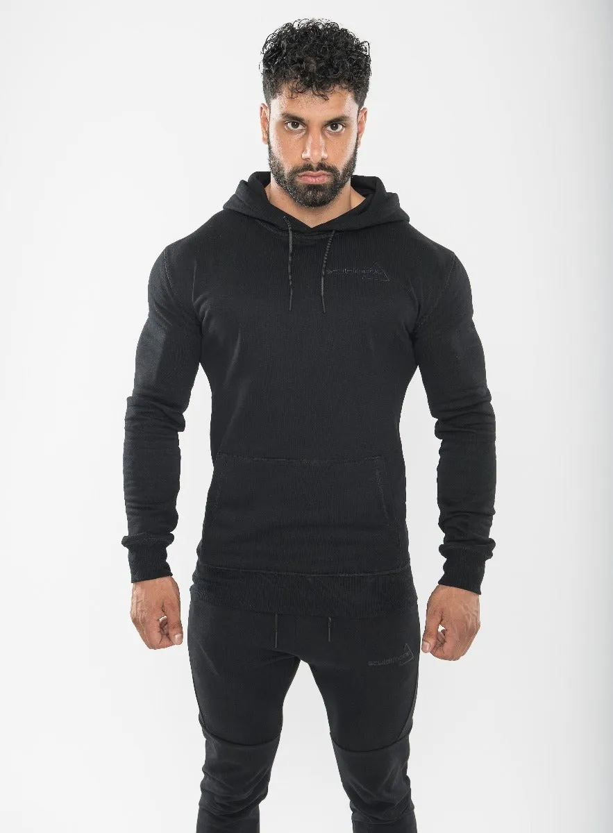 Sculpted Black Pullover