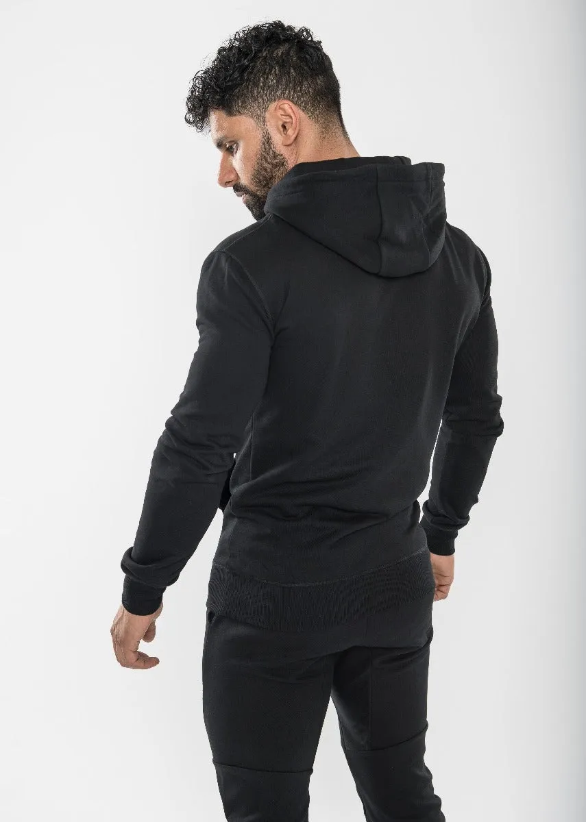 Sculpted Black Pullover