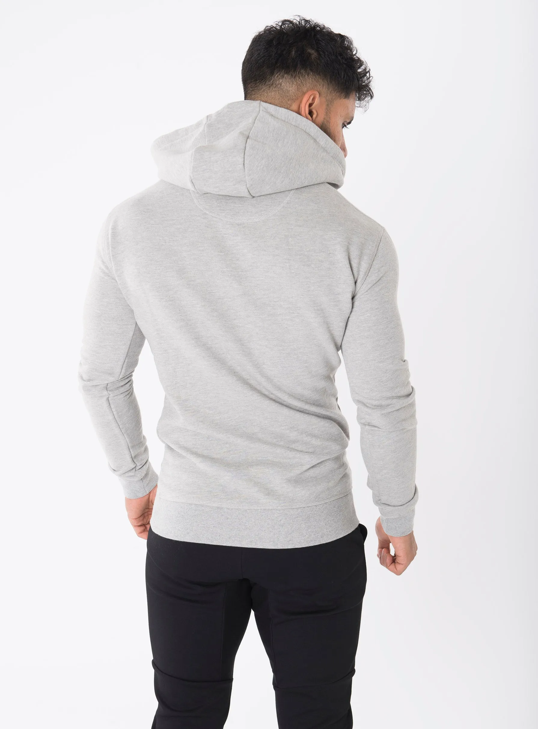 Sculpted Grey Pullover