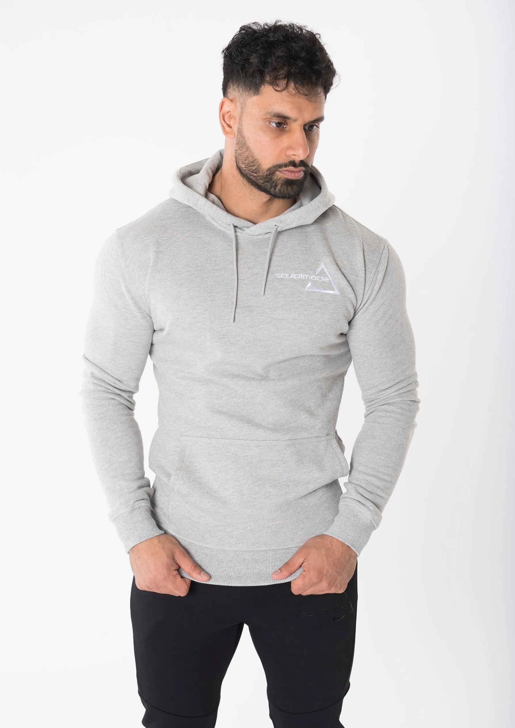 Sculpted Grey Pullover