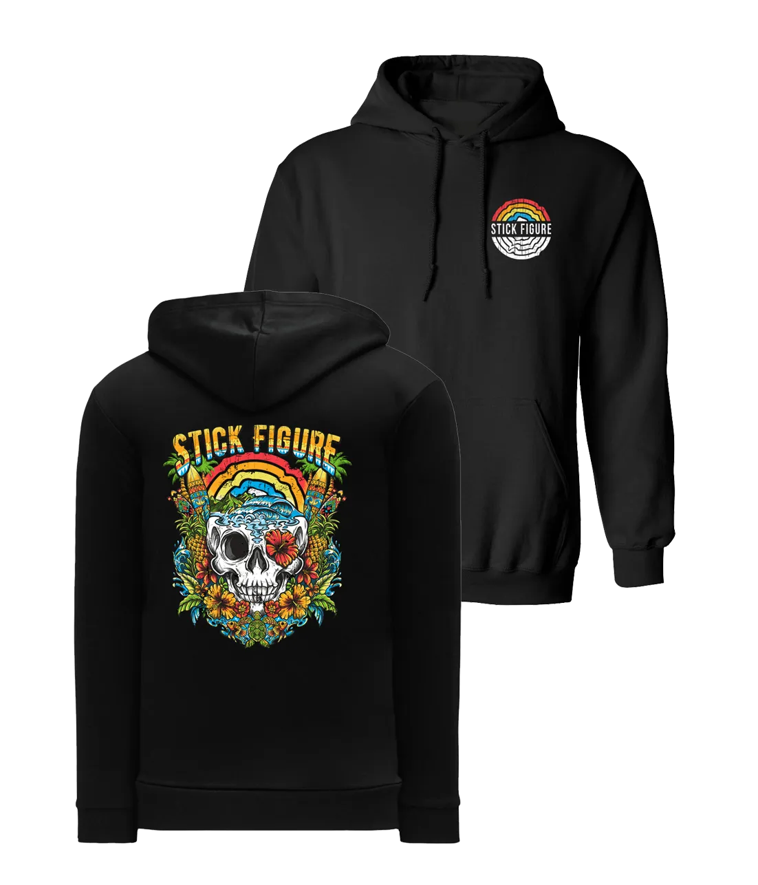 Skull Island Pullover (Black)