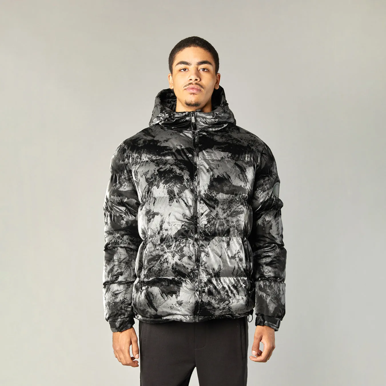 SMOG PUFFER JACKET - BLACK