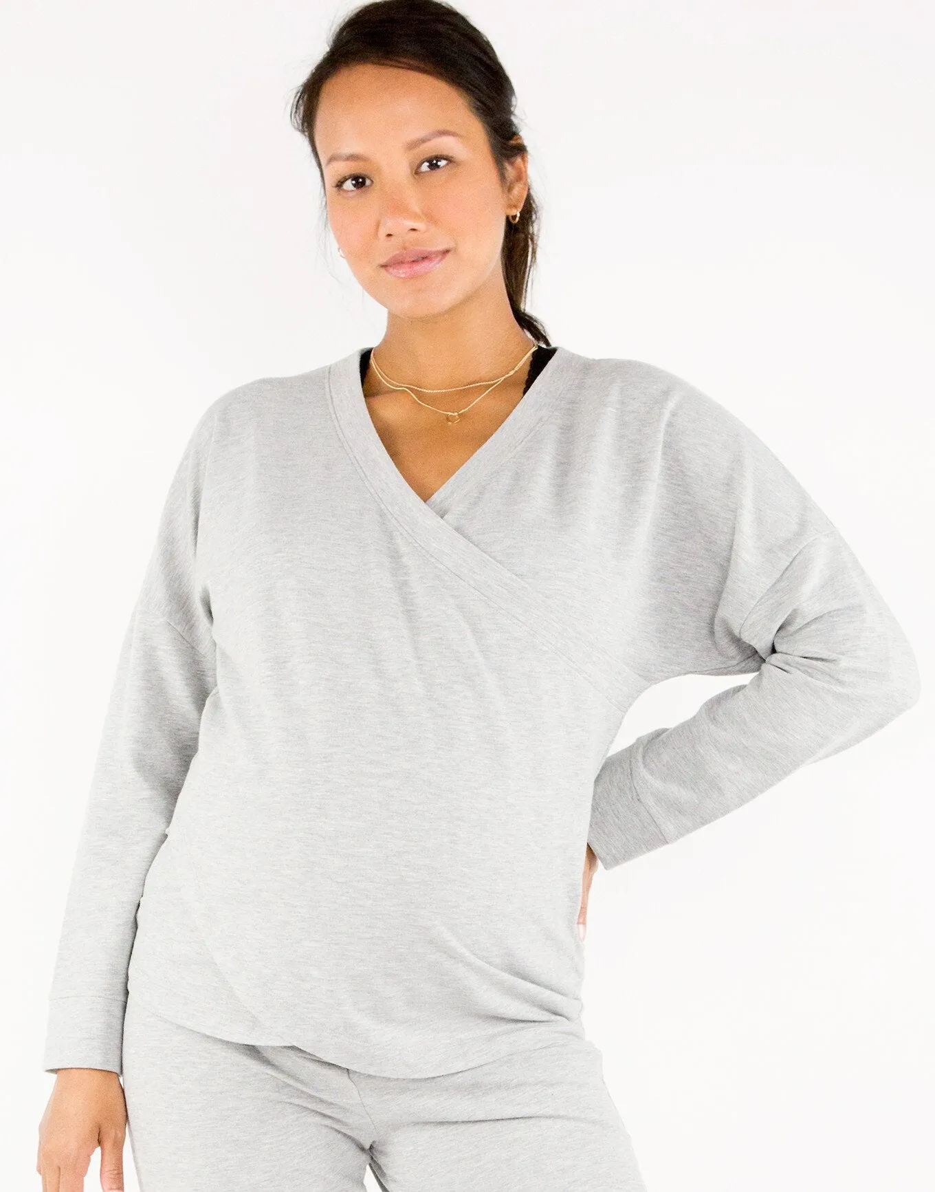 Surplice Sweatshirt