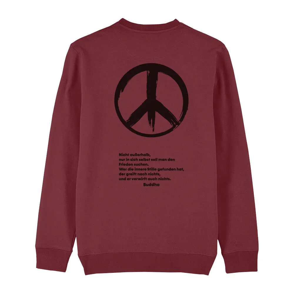 Sweatshirt Bio - Peace -