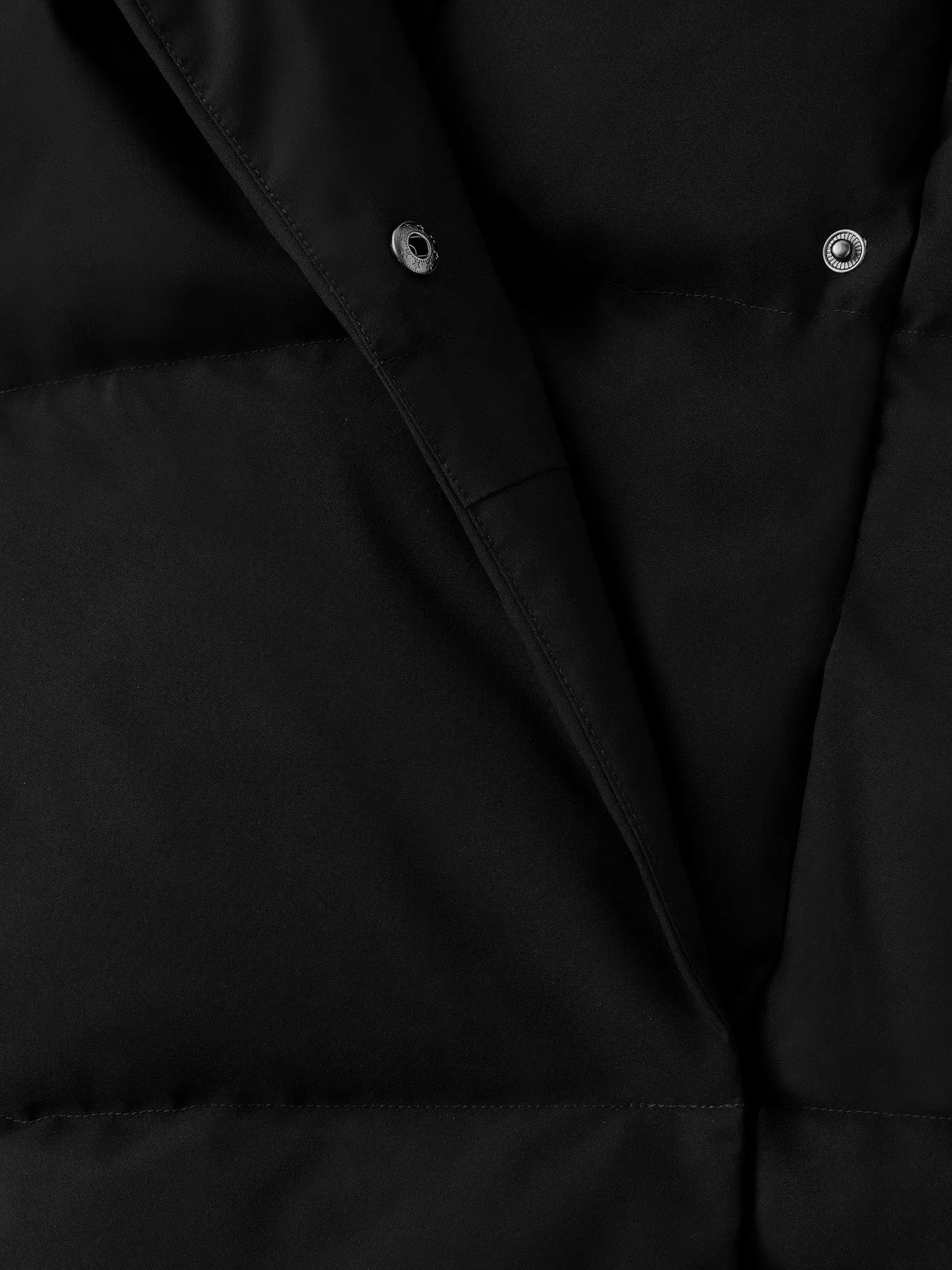 The Hygge Puffer Coat in Black