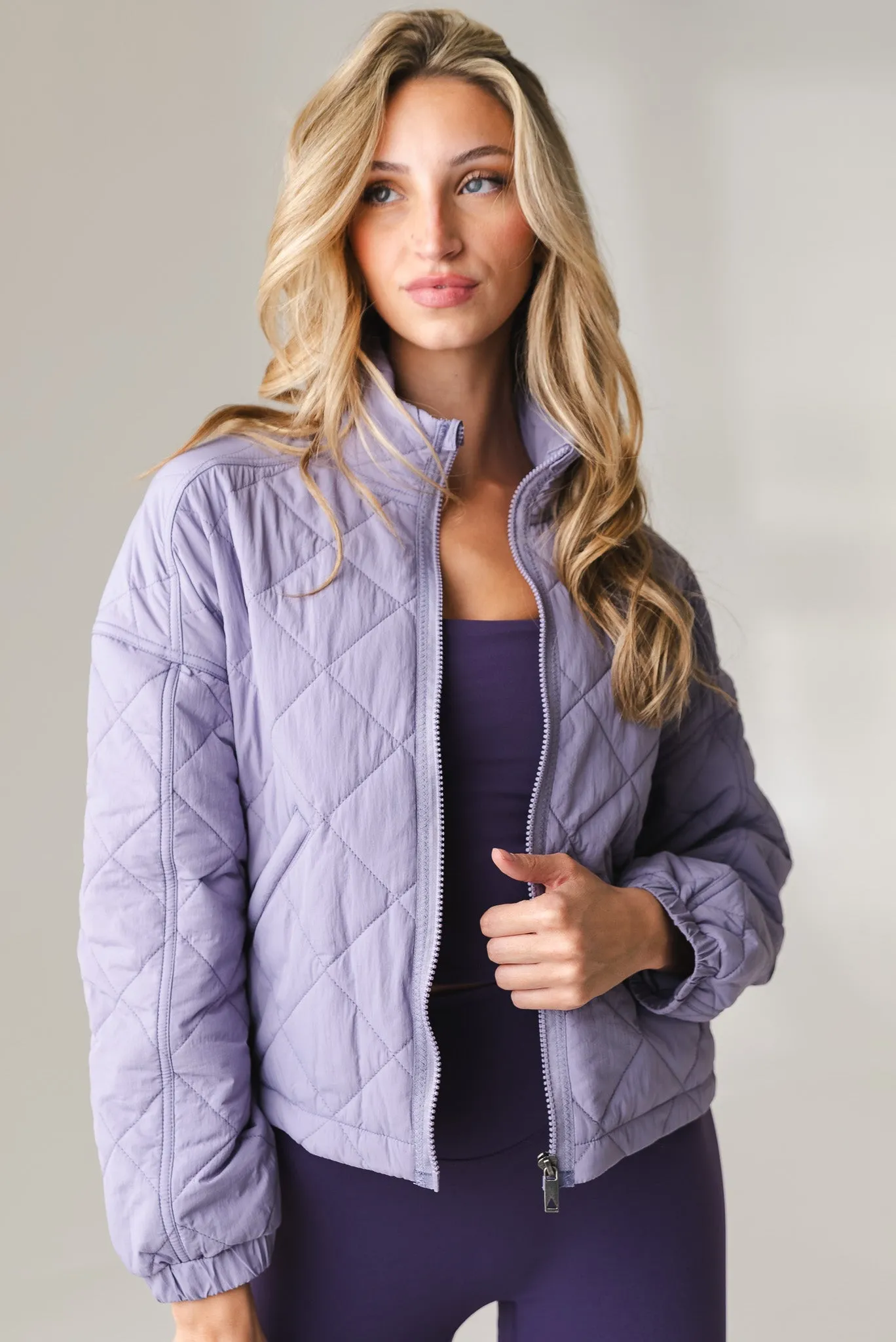 Vitality Puffer Jacket - Ashberry