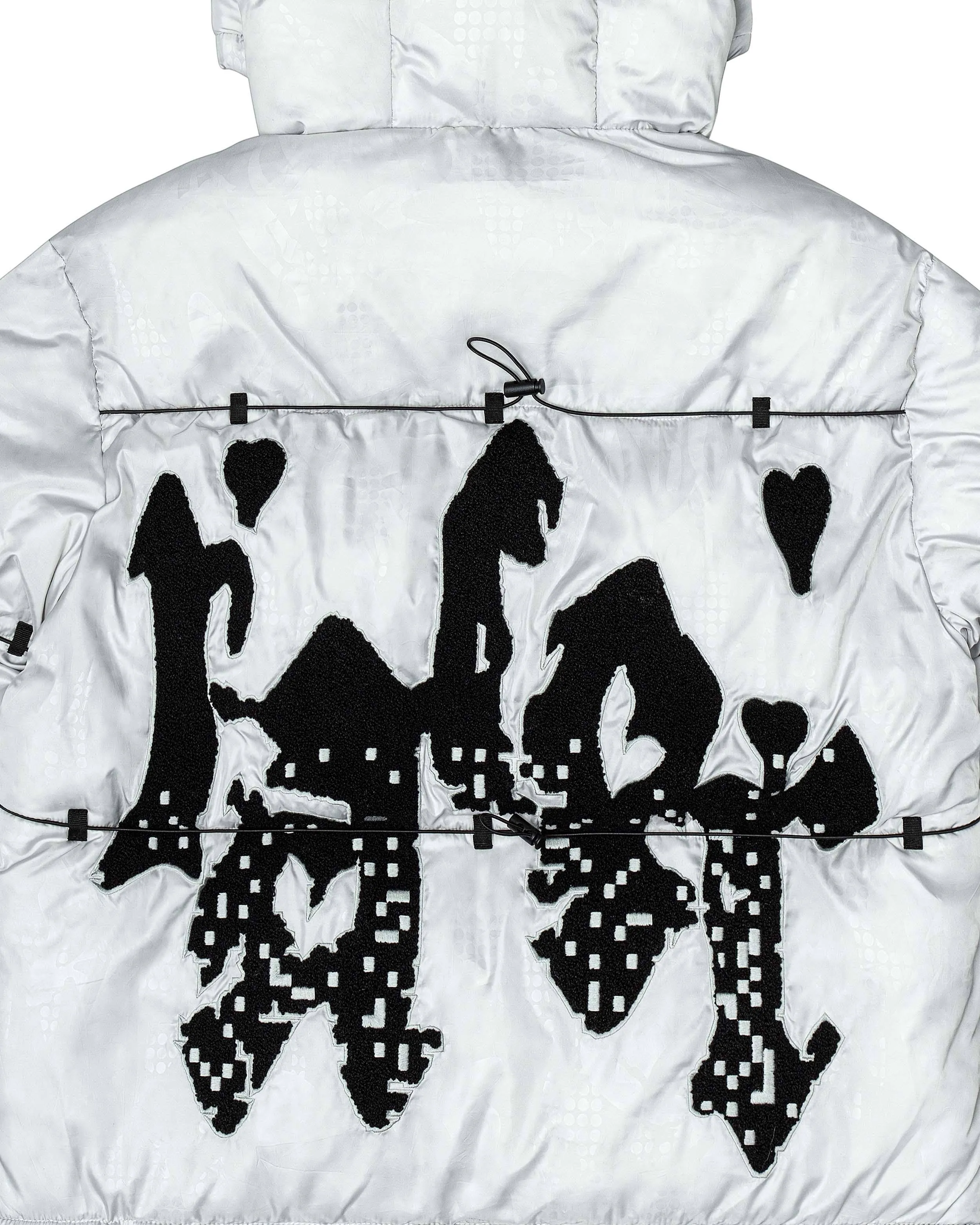 White Camo Puffer Jacket 2.0