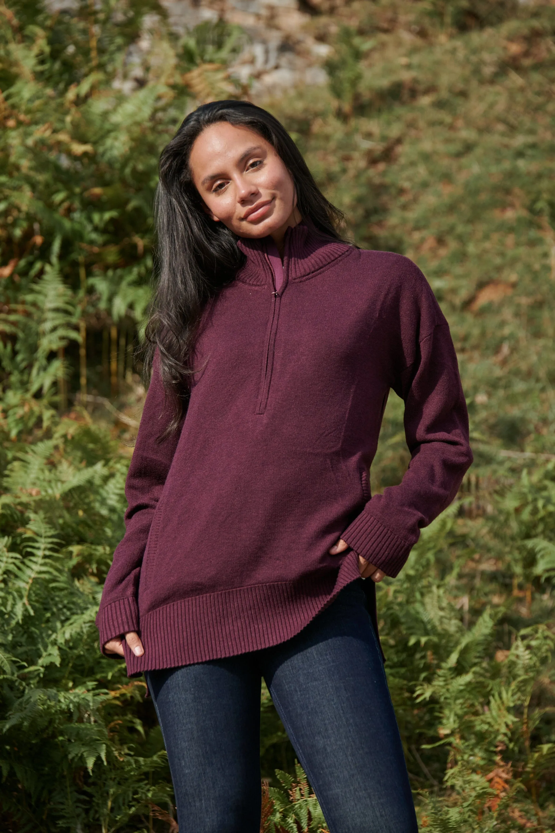 Windchaser Sweater - Mulberry