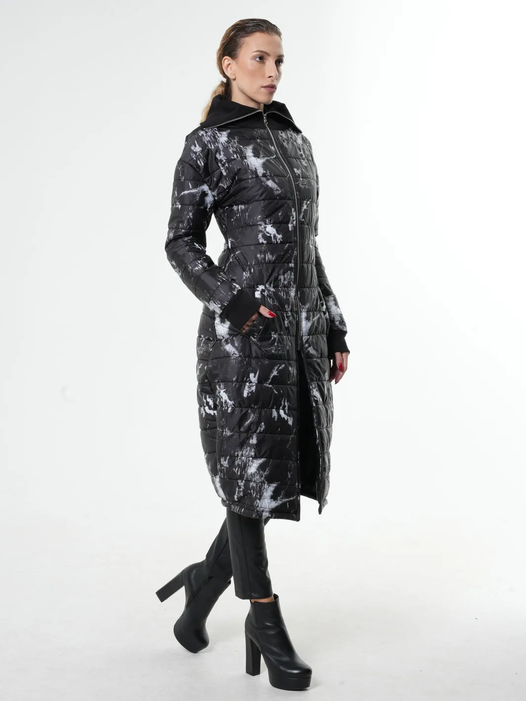 Womens Long Puffer Coat