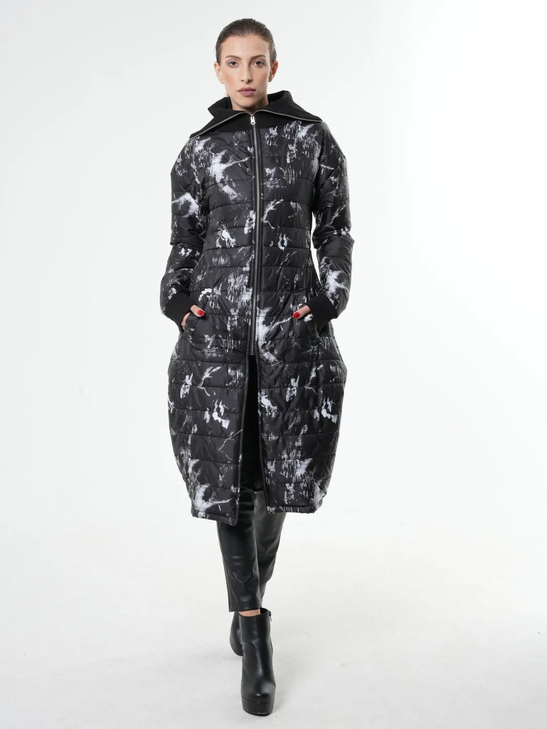 Womens Long Puffer Coat