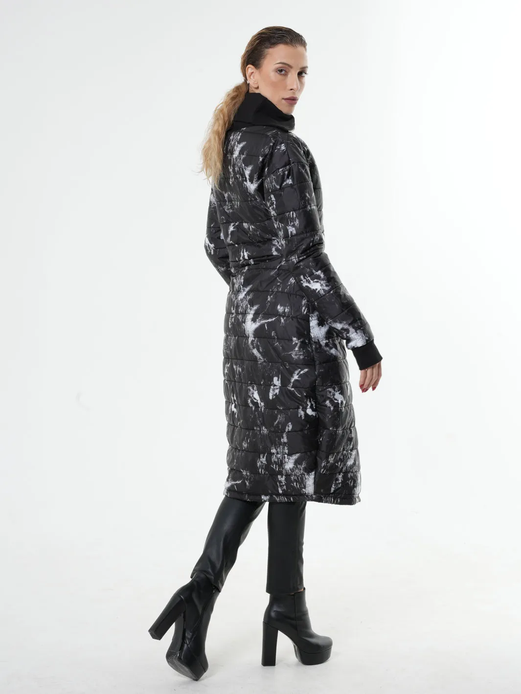 Womens Long Puffer Coat