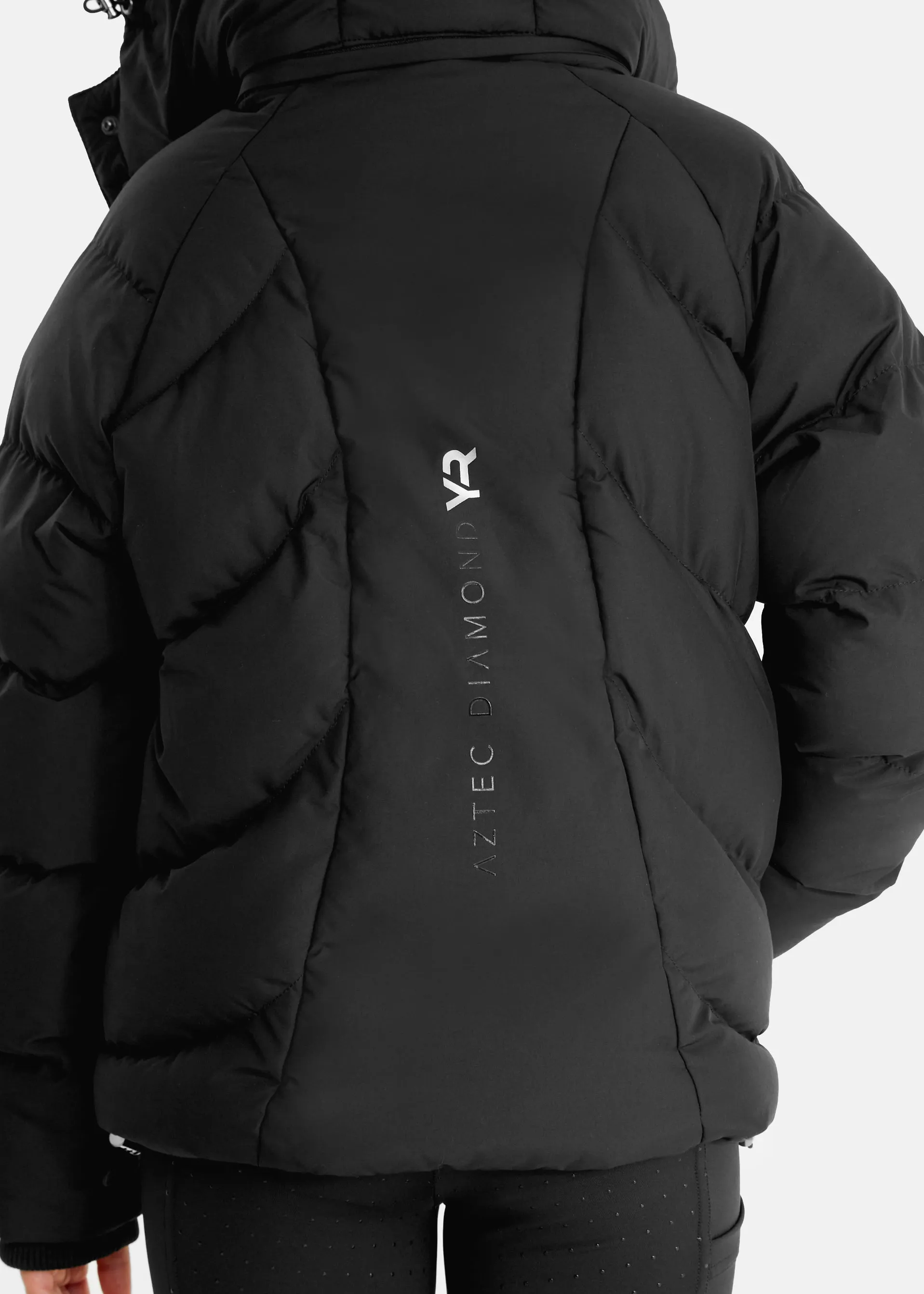 YR Black Puffer Jacket